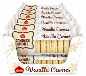 Carley's Vanilla Cremes Sandwich Cookies 3.5oz 12ct